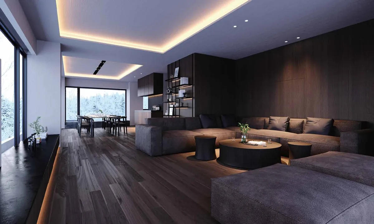 Signature Residence lounge and dining room