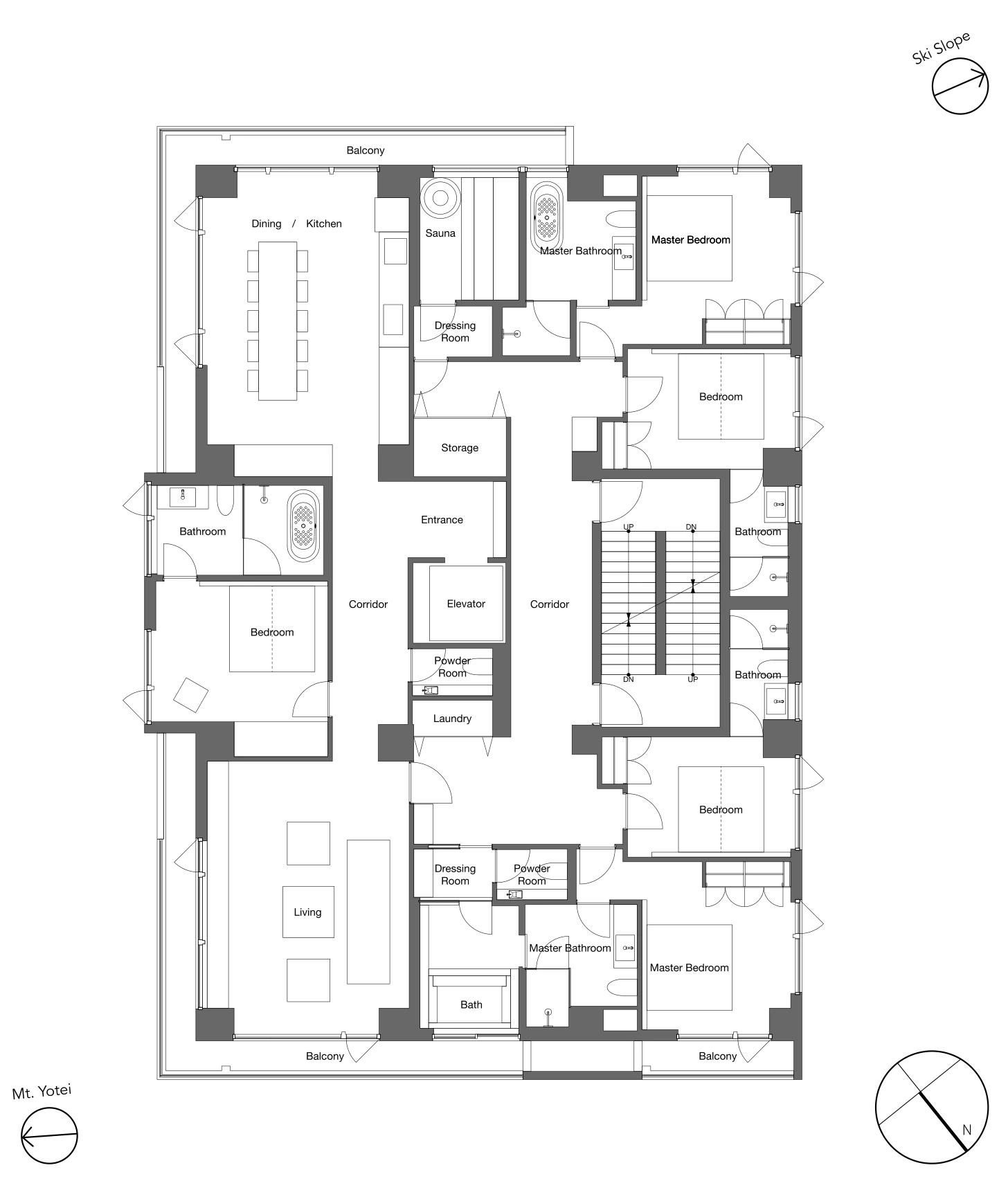2F – 5F The Signature Residence